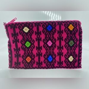 Mexican Coin Purse Credit Card Completely Handmade by Huicholes